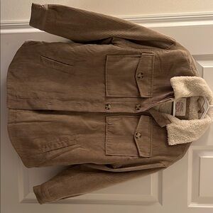 Cream Lightweight Shirt Jacket